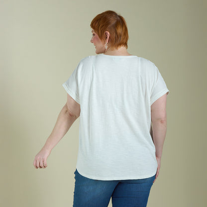 White Back Detail Women