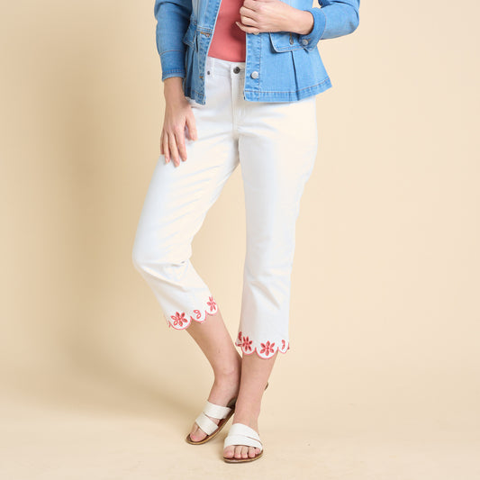 Bright White Front Detail Missy