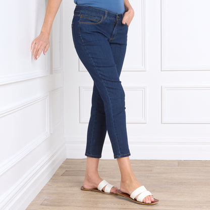Dark Stonewash Side Detail Missy