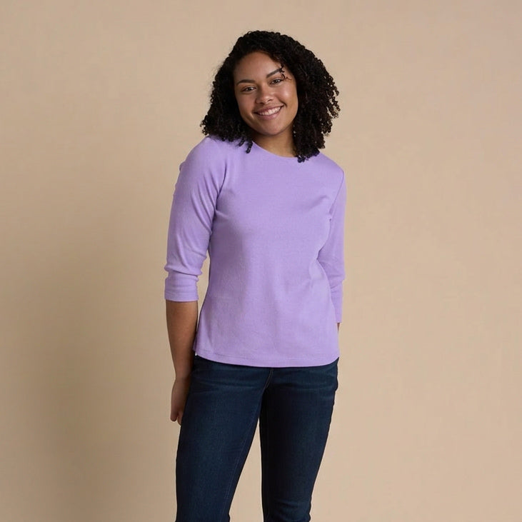 Rhapsody Purple Front Detail Missy