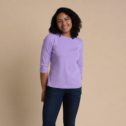 Rhapsody Purple Front Detail Missy