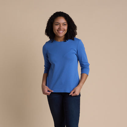 Lakeside Blue Front Detail Missy