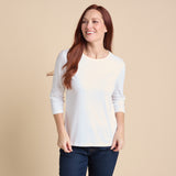 White Front Detail Missy