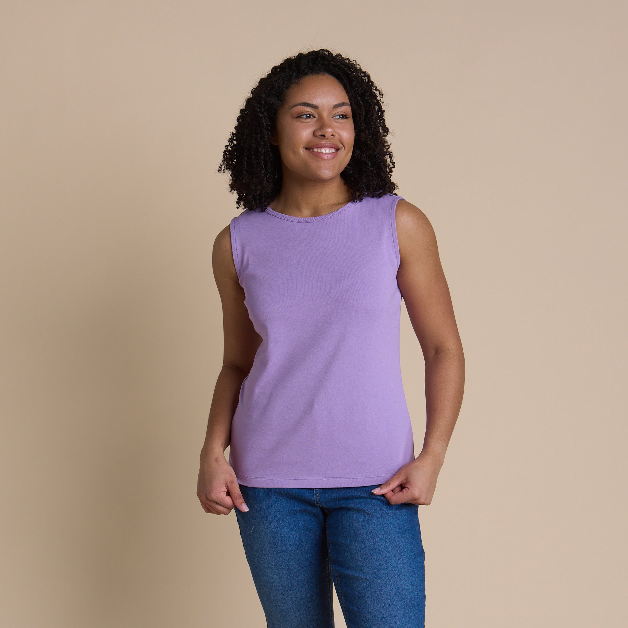 Missy Sleeveless Crew Neck Perfect Tank – Christopher & Banks