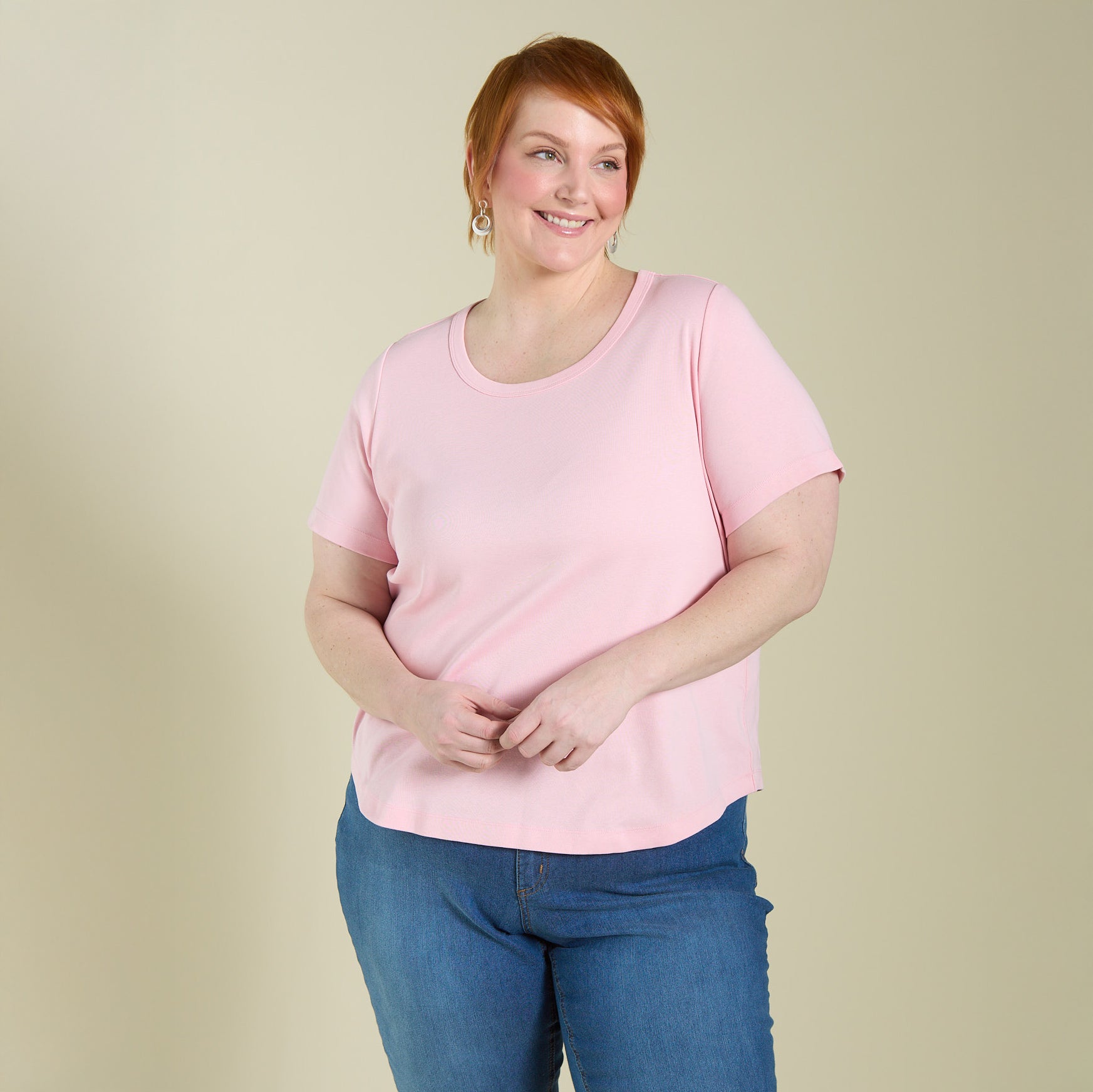Pink Blush Front Detail Women