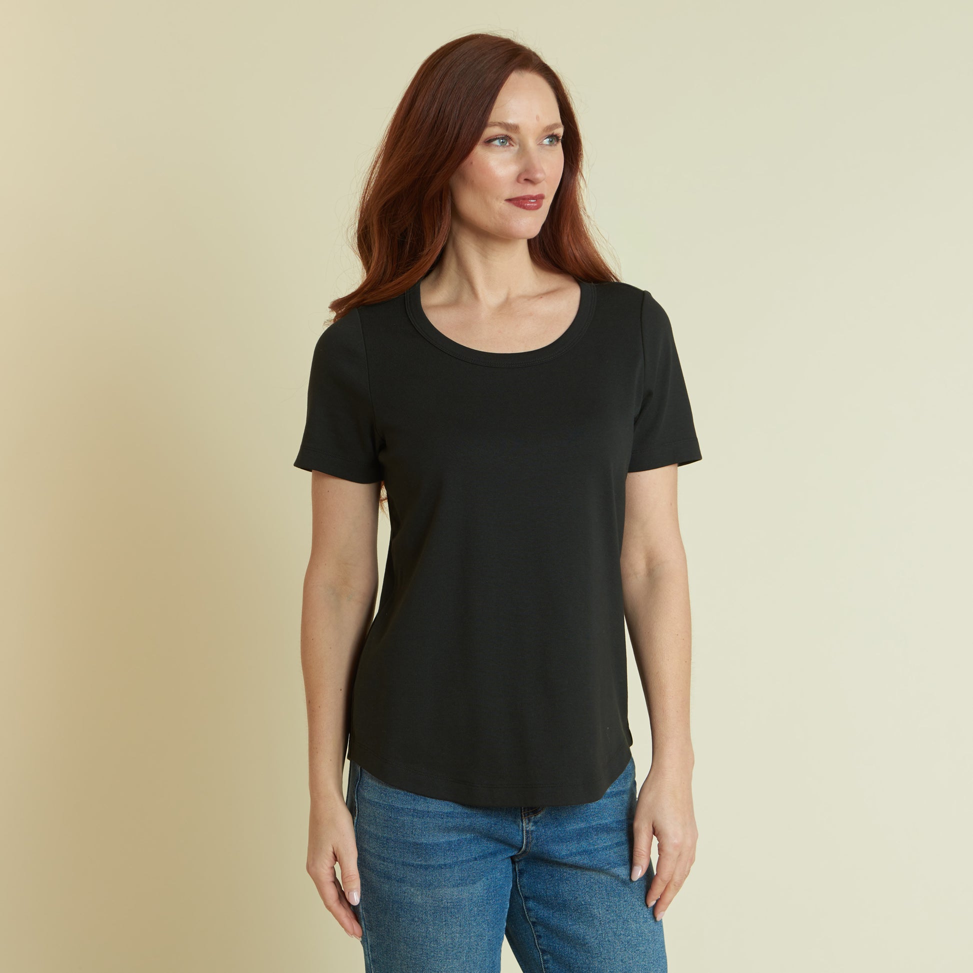 Black Front Detail Missy