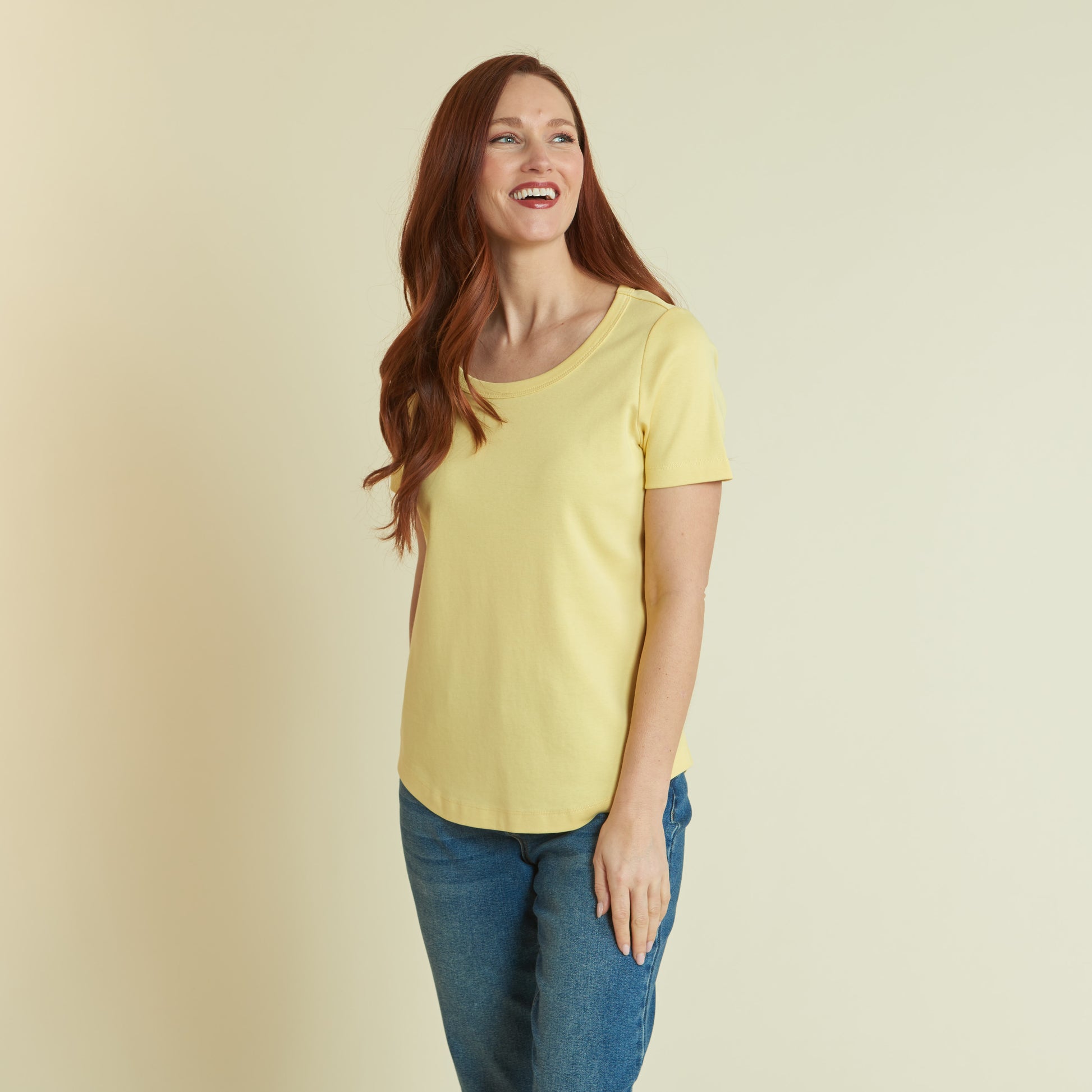 Sunbeam Yellow Front Detail Missy