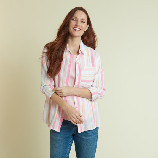 Pink Multi Front Detail Missy