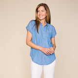 Medium Stonewash Front Detail Missy