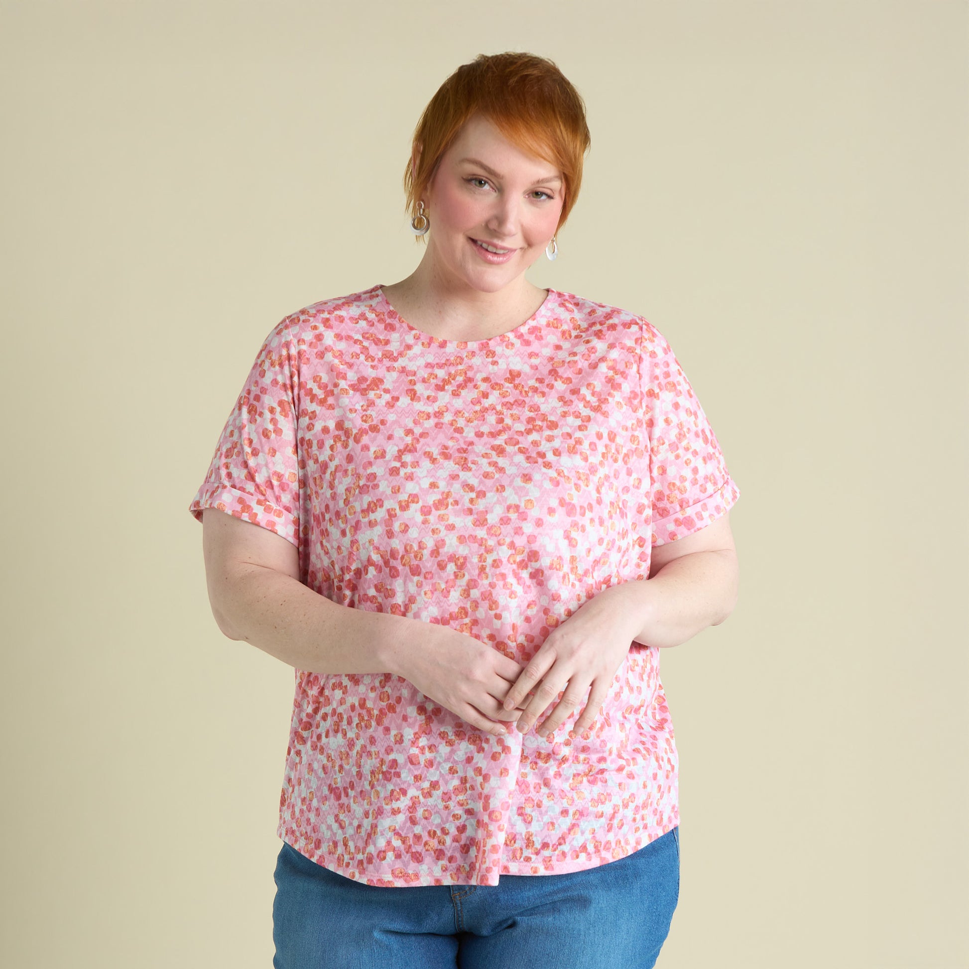 Pink Blush Front Detail Women