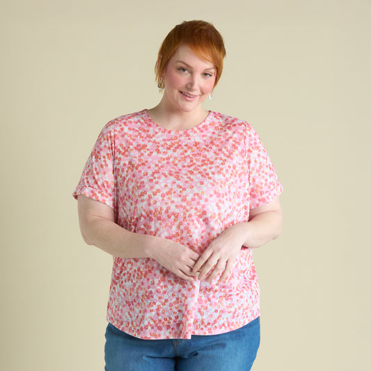 Pink Blush Front Detail Women