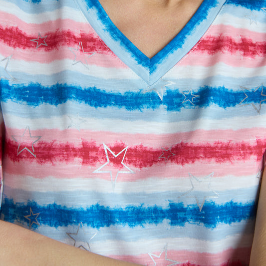 Multi Print Detail Missy