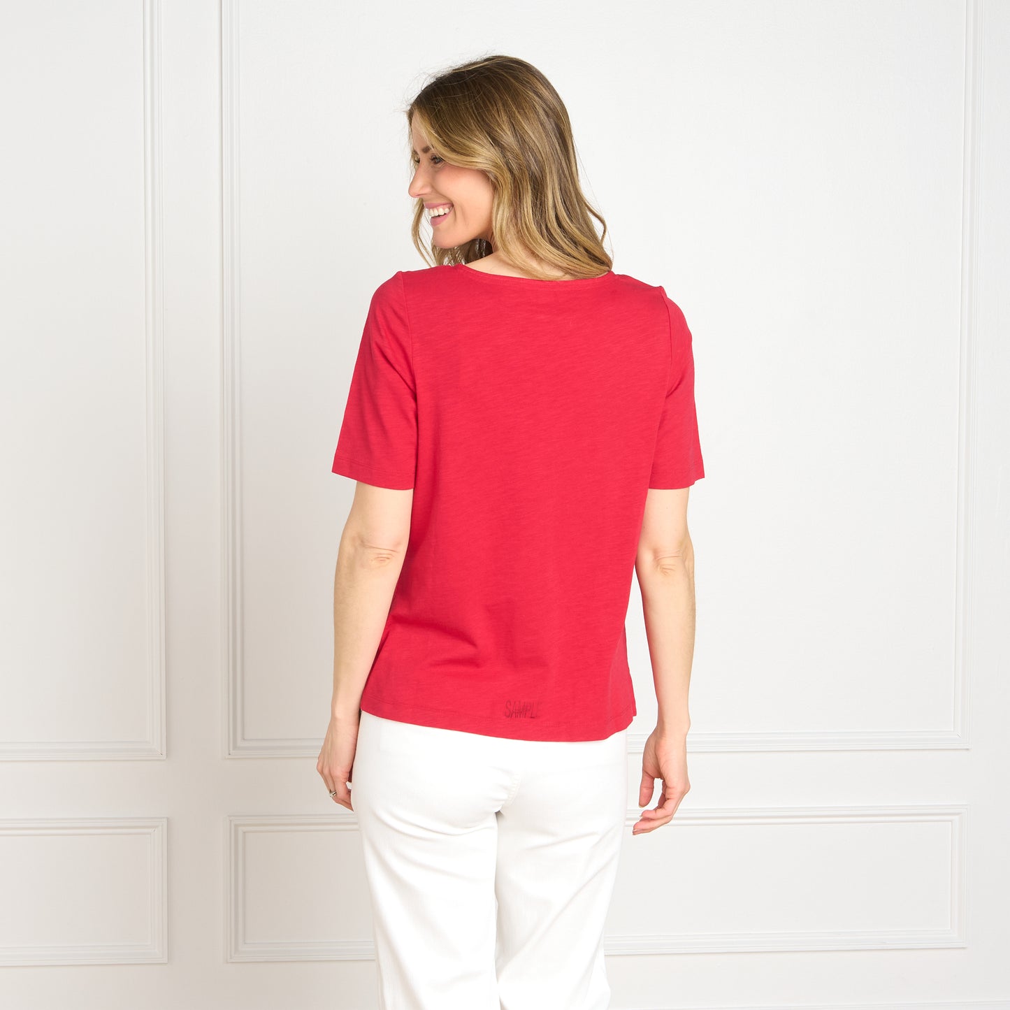 Crimson Back Detail Missy