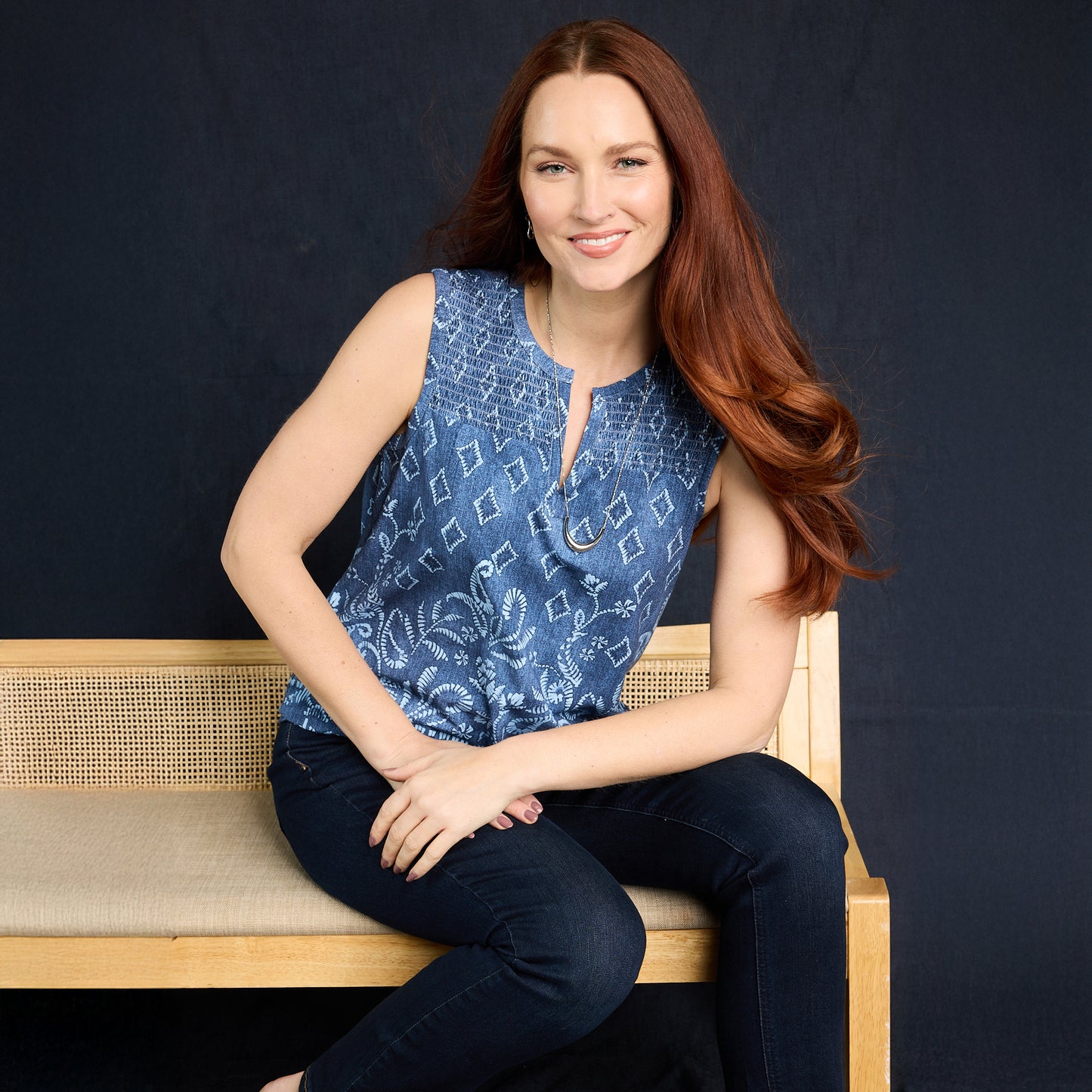 Faded Denim Brand Photography Missy