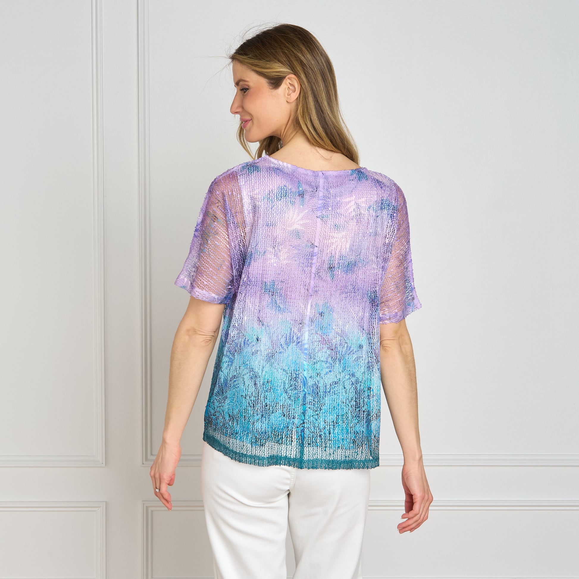 Rhapsody Purple Back Detail Missy