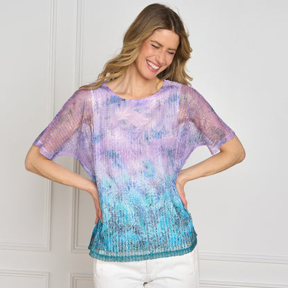 Rhapsody Purple Front Detail Missy