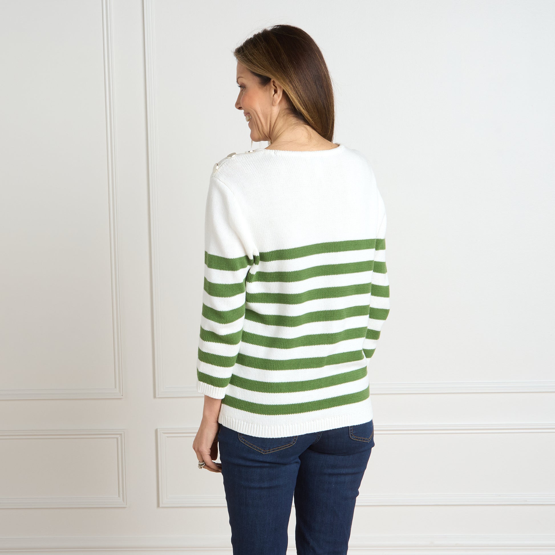 Willow Bough Green Back Detail Missy