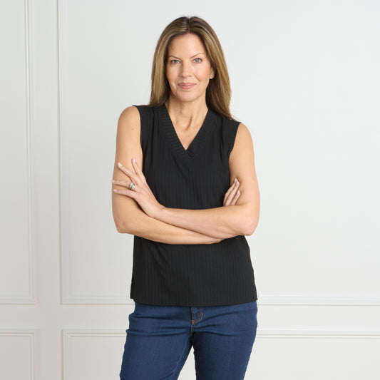 Black Front Detail Missy