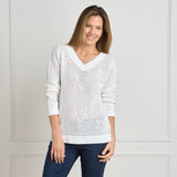 Bright White Front Detail Missy