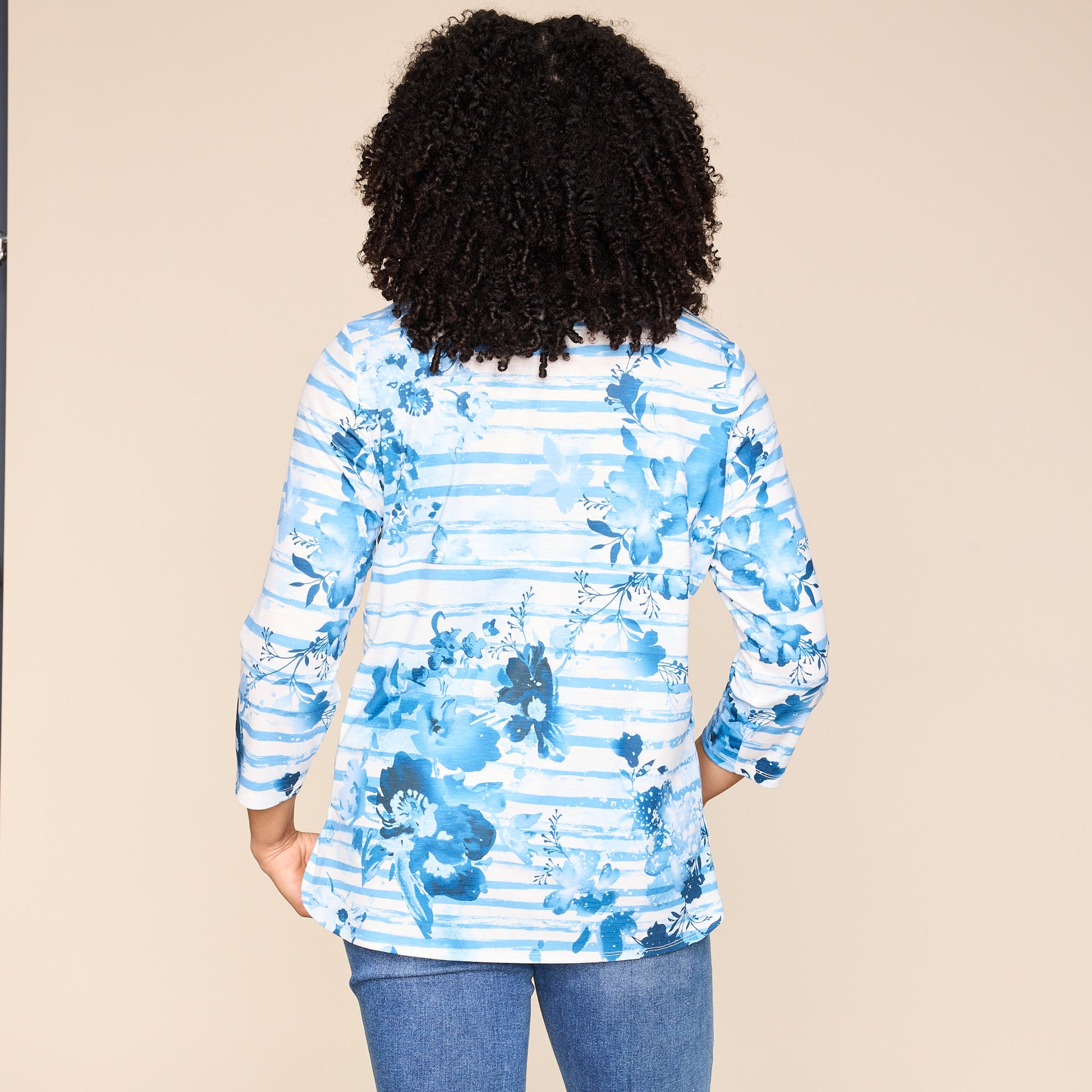Azure Blue Back Detail Missy