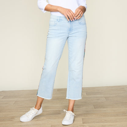 Light Stonewash Front Detail Missy