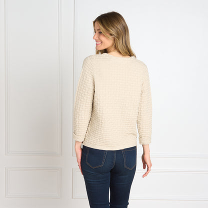 Oatmeal Back Detail Missy