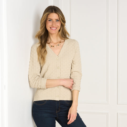 Oatmeal Front Detail Missy