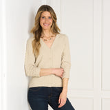 Oatmeal Front Detail Missy
