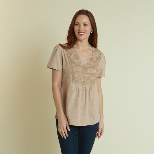 Desert Khaki Front Detail Missy