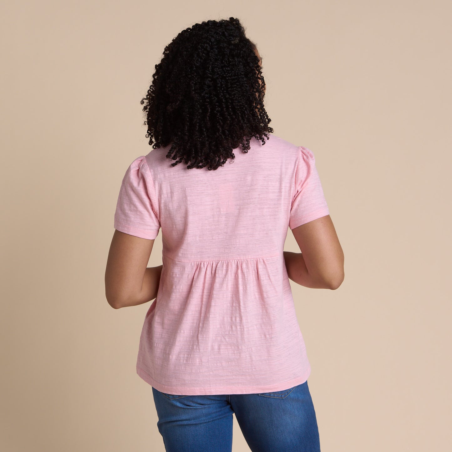 Pink Blush Back Detail Missy