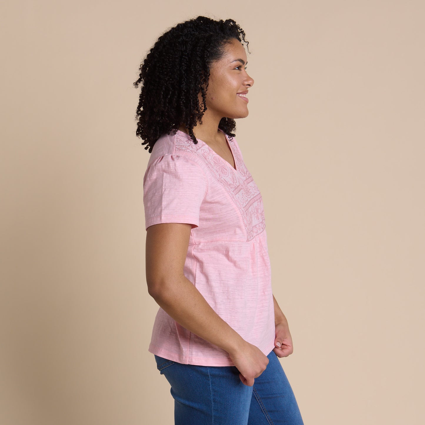 Pink Blush Side Detail Missy