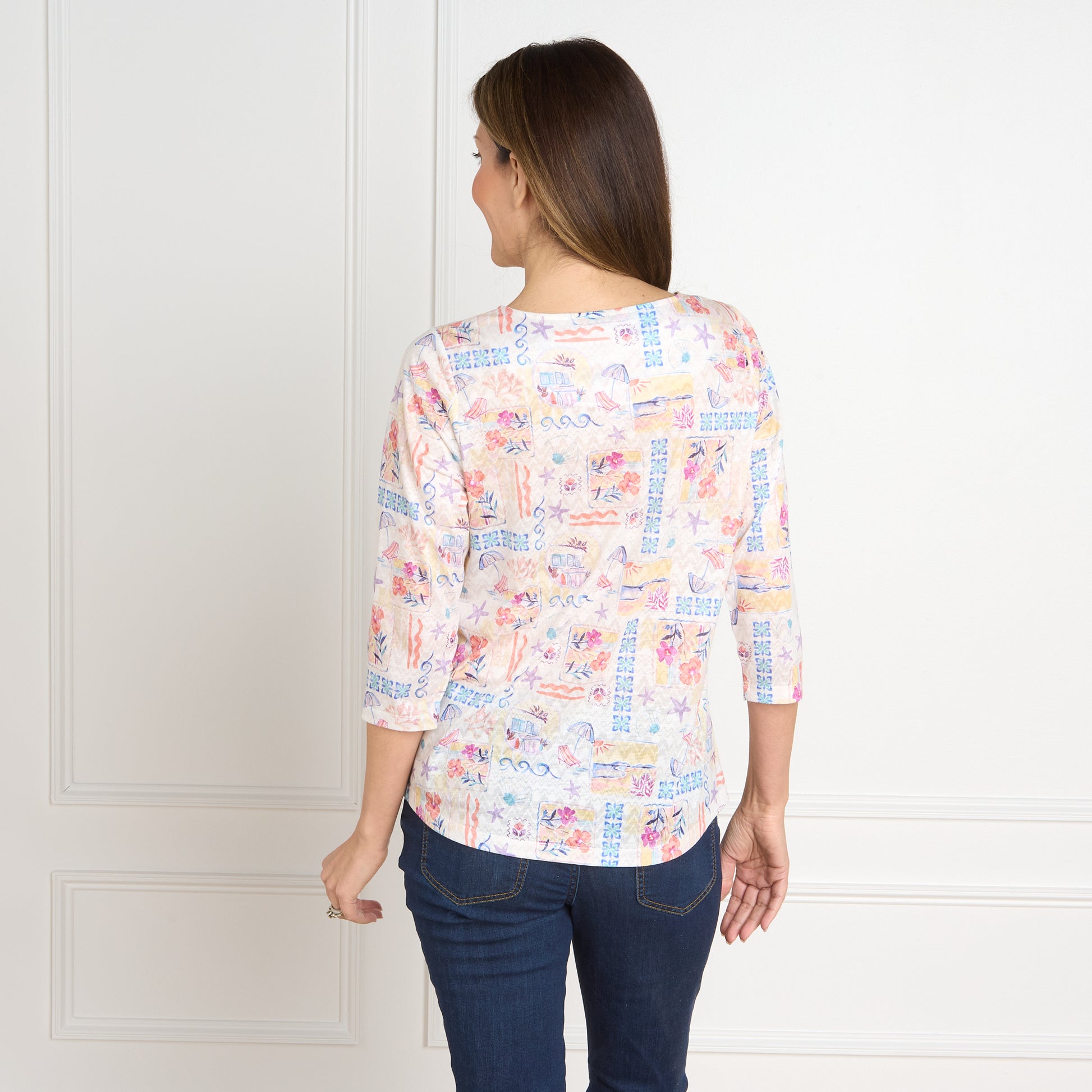 Beach Patchwork Back Detail Missy