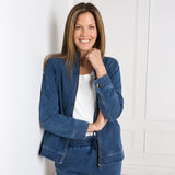 Medium Stonewash Front Detail Missy