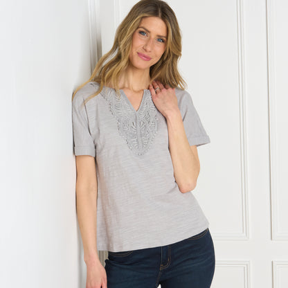Alloy Front Detail Missy