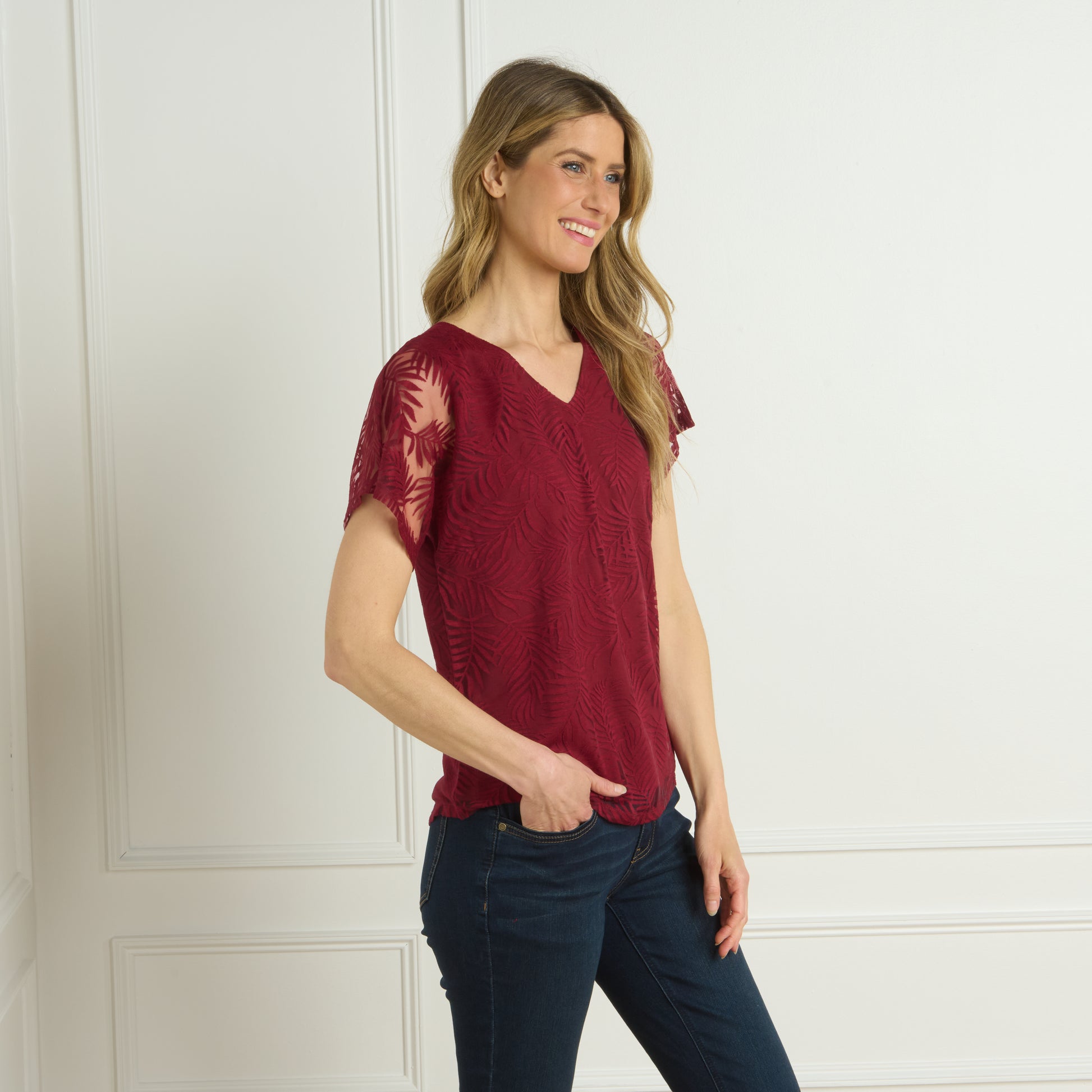 Tibetan Red Side Detail Missy