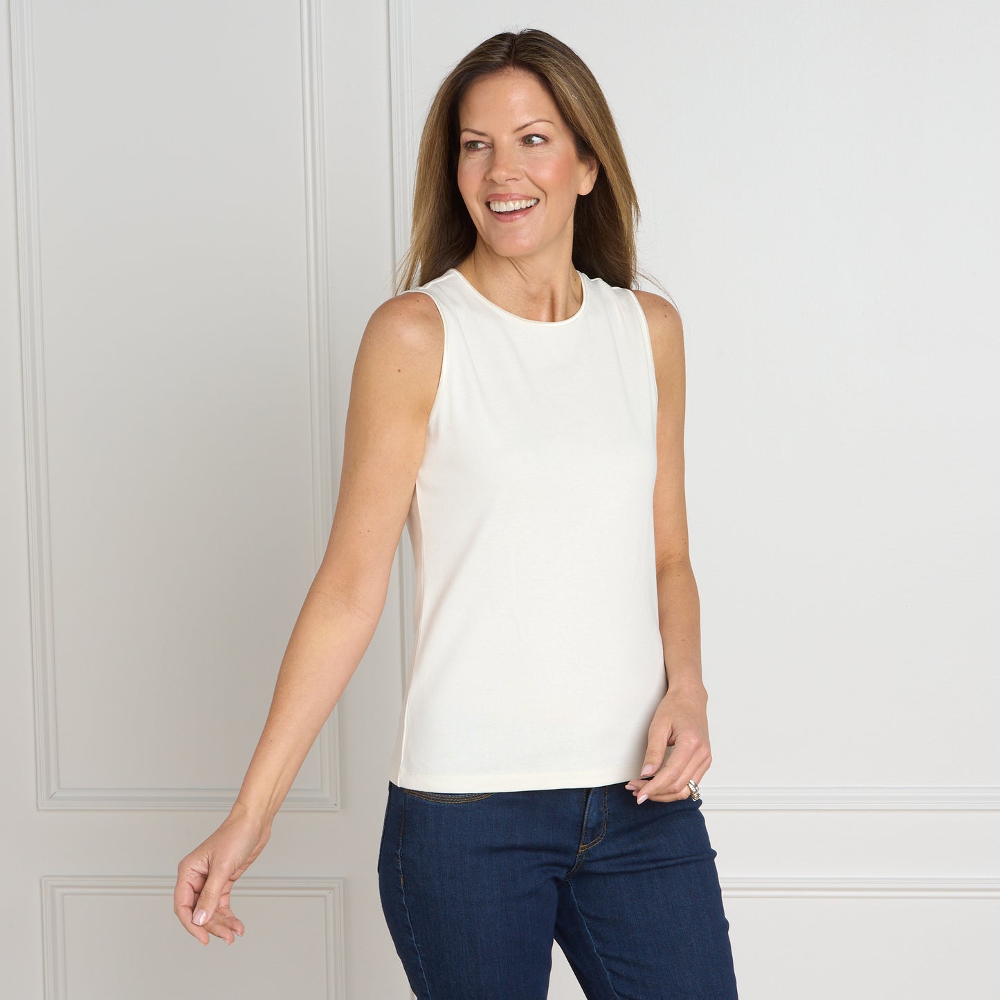 Marshmallow Front Detail Missy