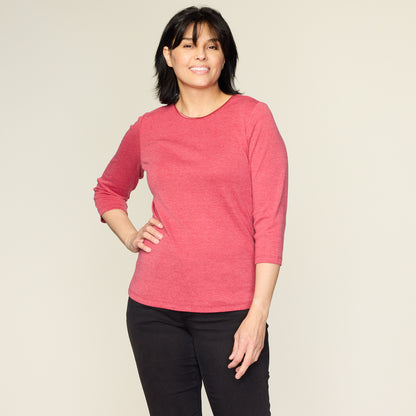 Red Amarylis Front Detail Missy