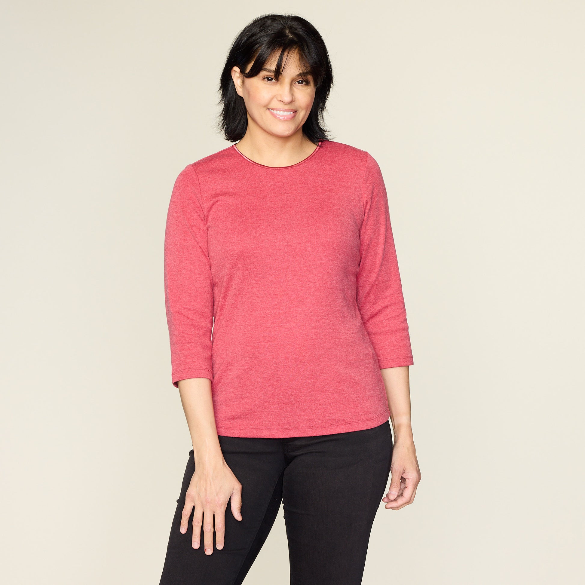 Red Amarylis Front Detail Missy