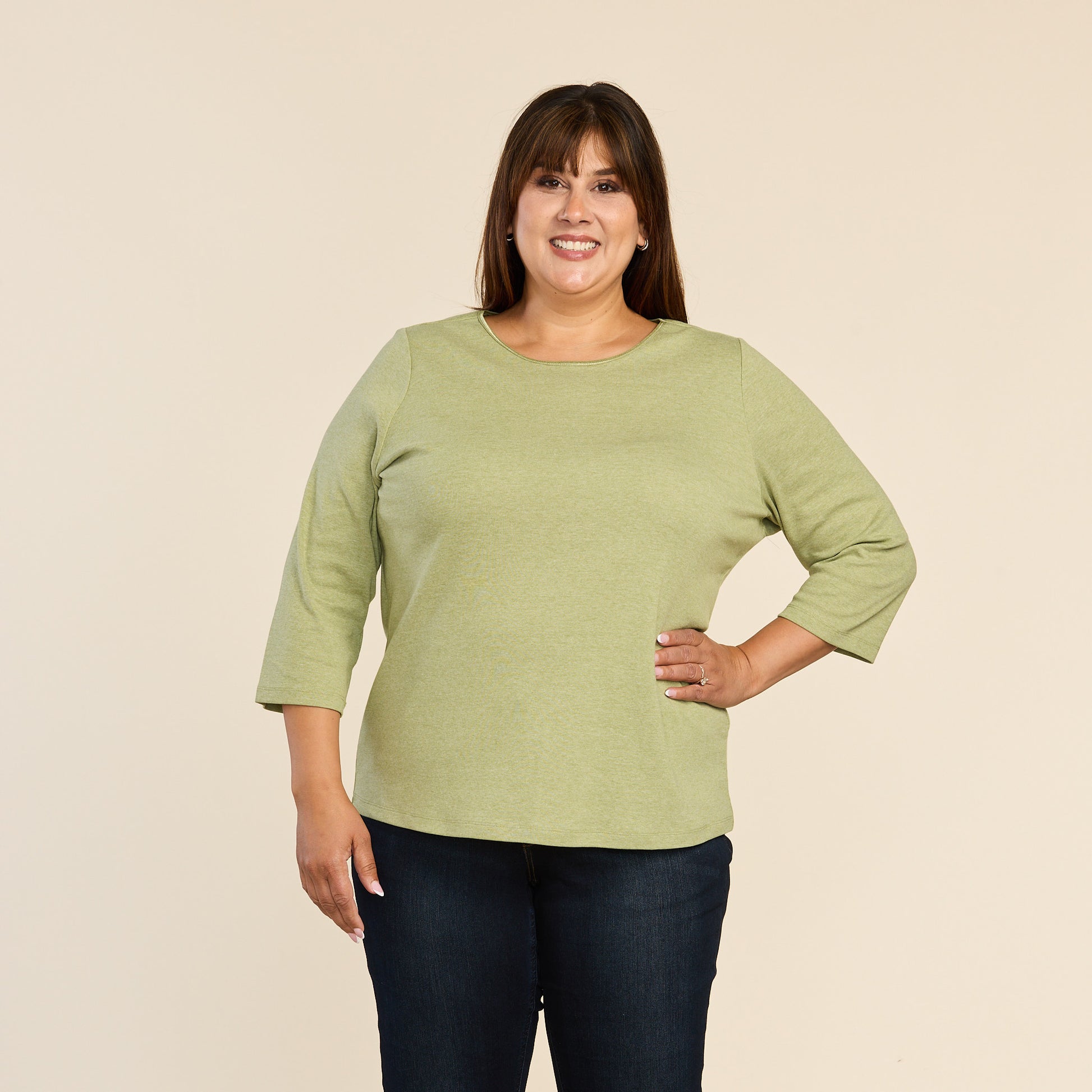 Bonsai Green Front Detail Women
