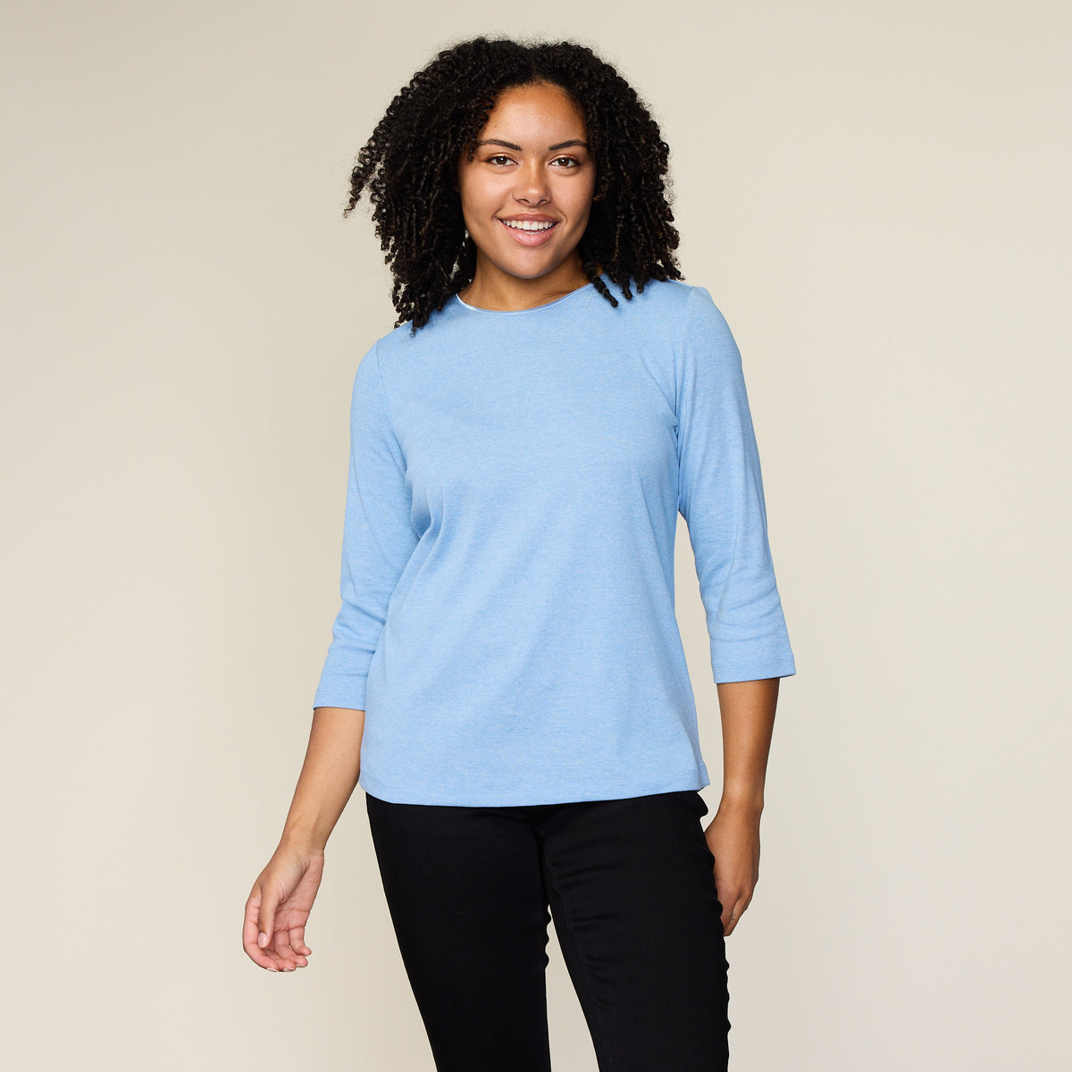 Valor Blue Front Detail Missy
