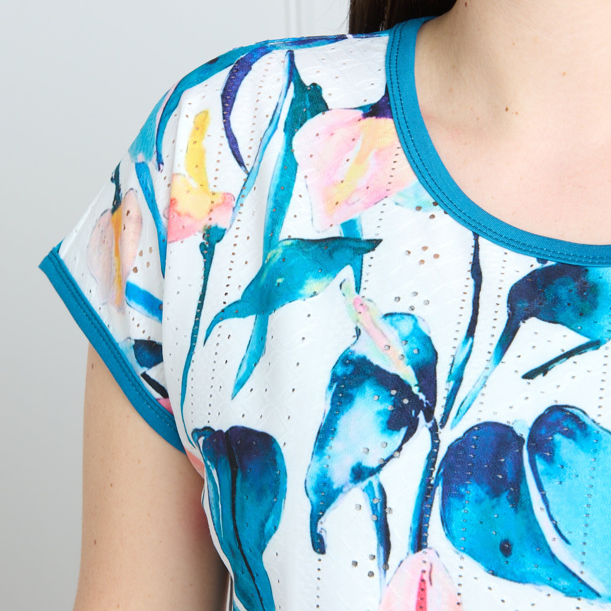 Multi Print Detail Missy