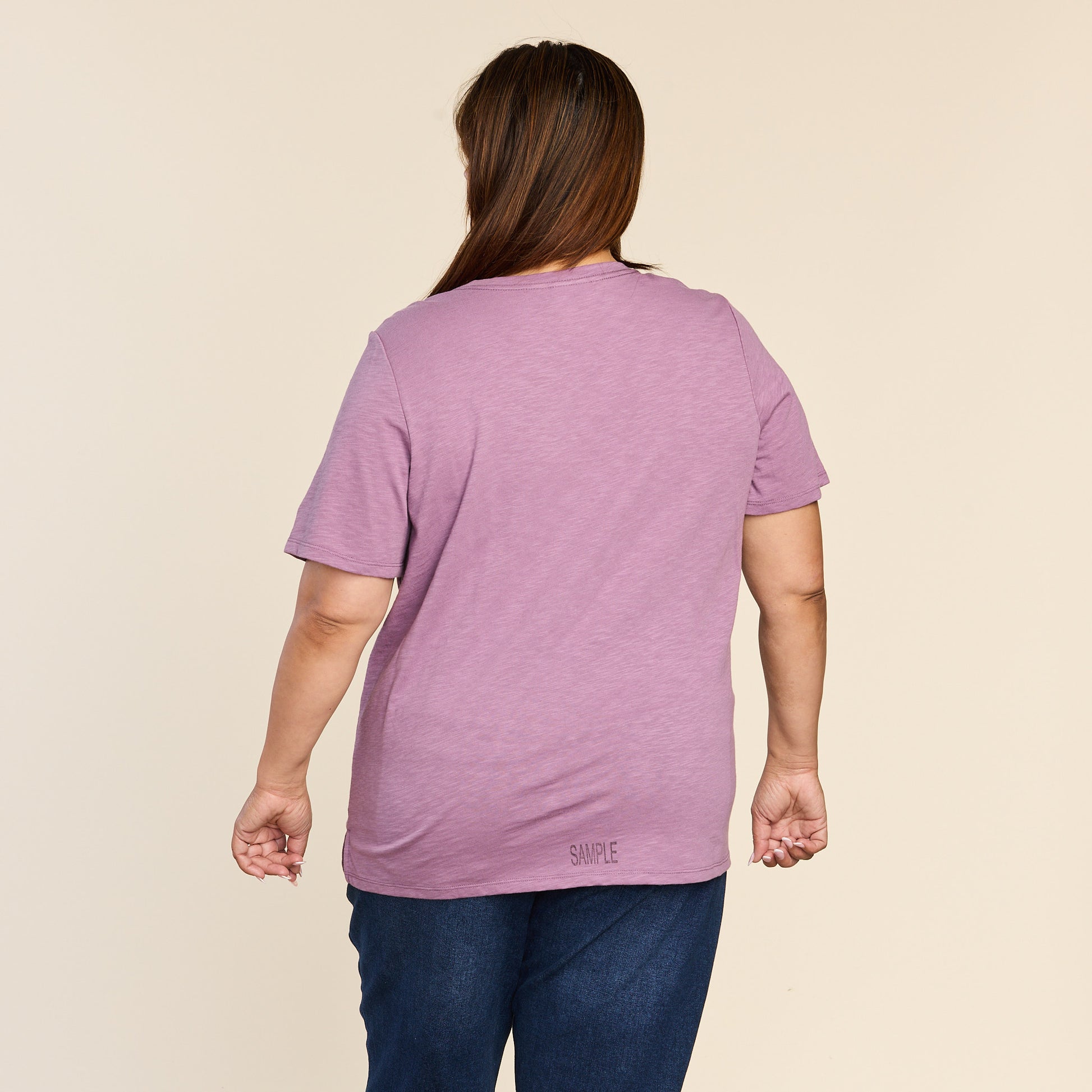 Purple Back Detail Women