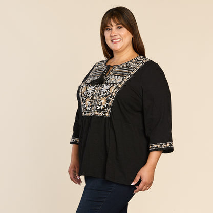 Black Side Detail Women