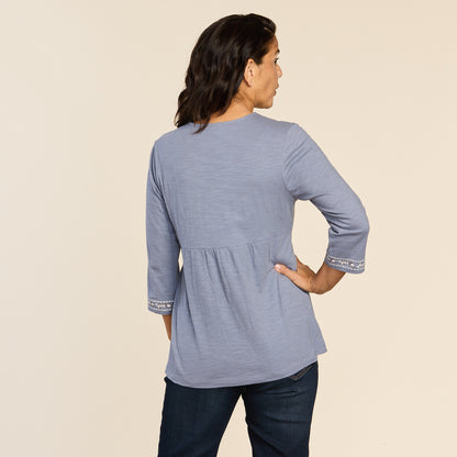 Serene Blue Back Detail Missy