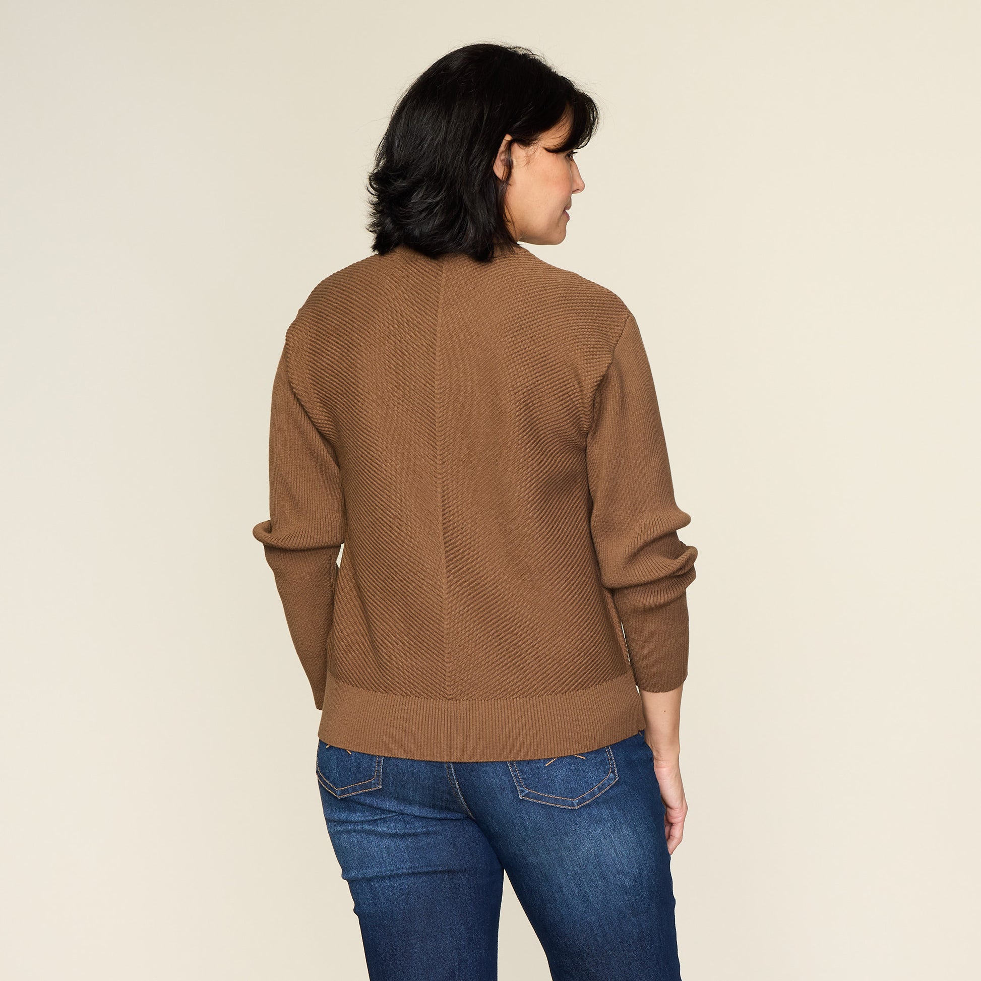 Hickory Brown Back Detail Missy