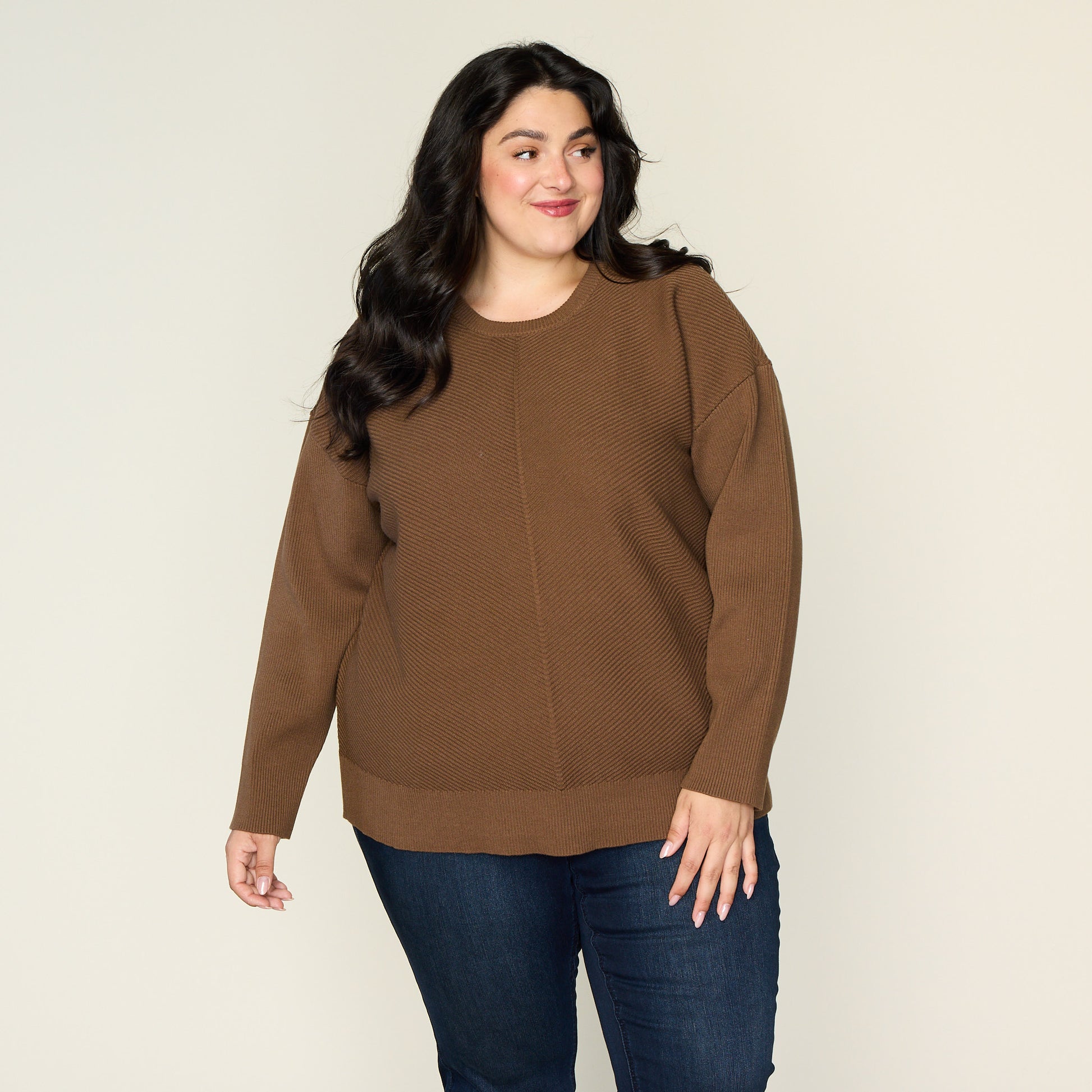 Hickory Brown Front Detail Women