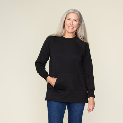 Black Front Detail Missy