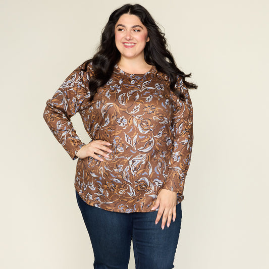 Chateau Brown Front Detail Women
