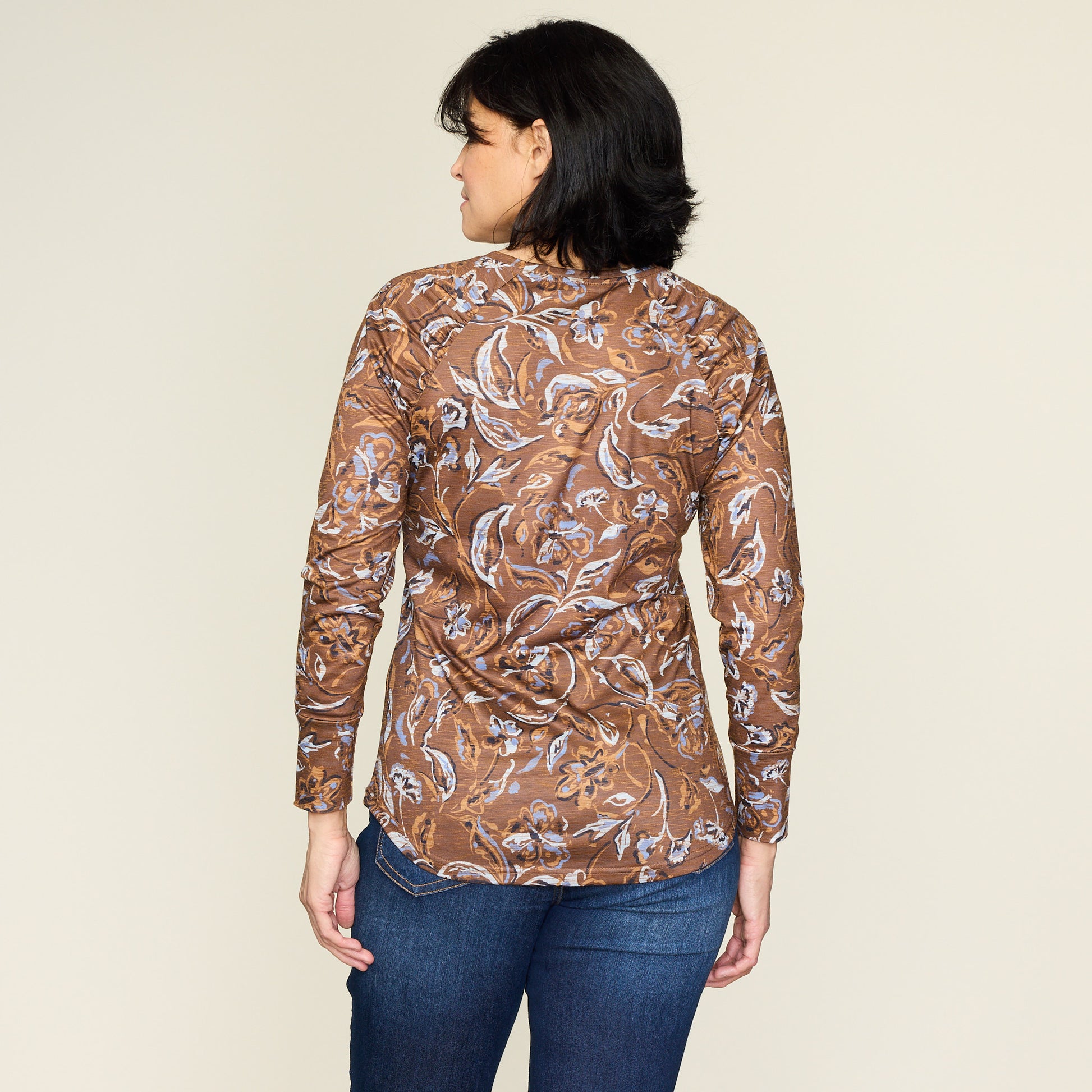 Chateau Brown Back Detail Missy