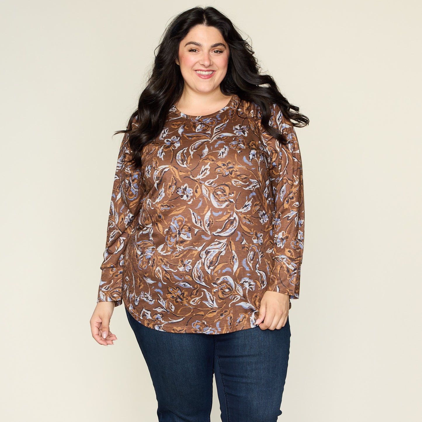 Chateau Brown Front Detail Women